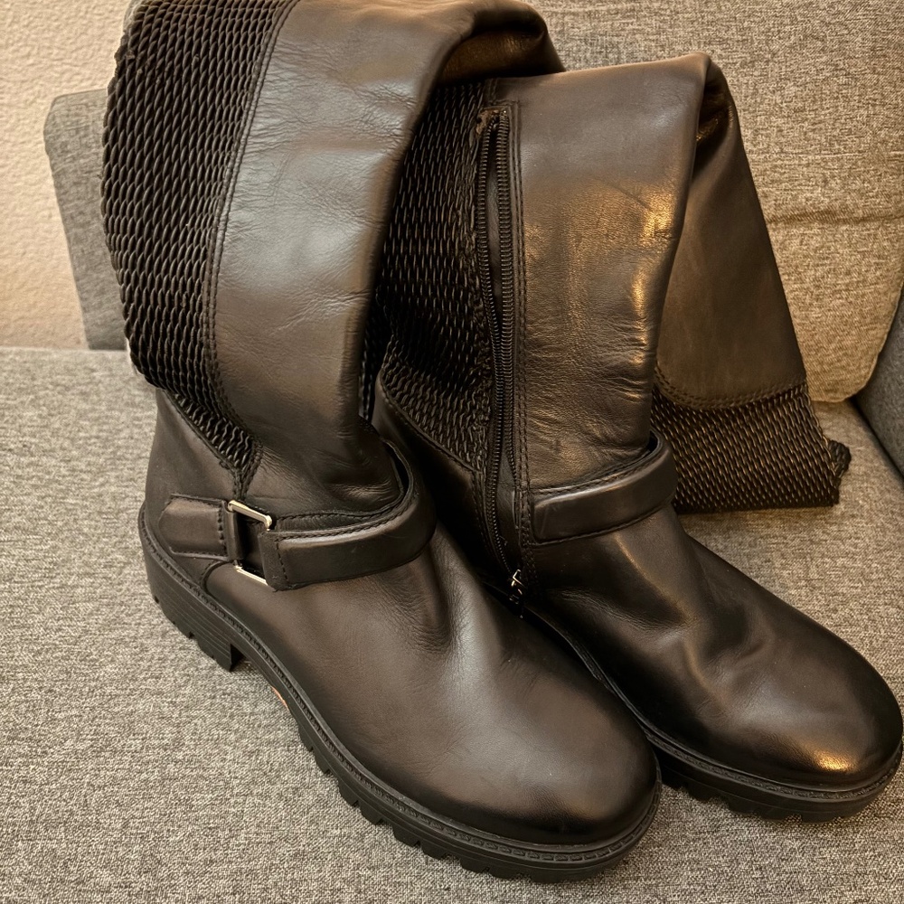 Knee high length boots